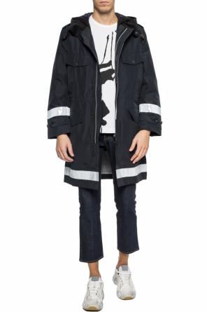 Płaszcz z odblaskowymi wstawkami, zdjęcie 2 Płaszcz z odblaskowymi wstawkami od Junya Watanabe Comme des Garcons